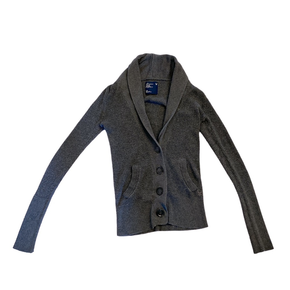American Eagle Ribbed Cardigan